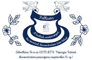 Demonstrátori pályázat