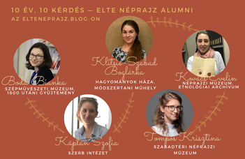ELTE Néprajzi Alumni sorozat az elteneprajz.blog-on