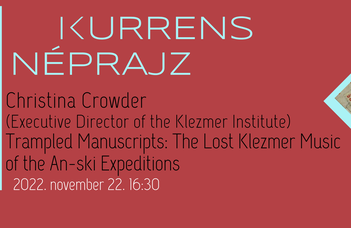 Christina Crowder: Trampled Manuscripts: The Lost Klezmer Music of the An-ski Expeditions